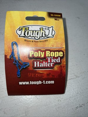 New Tough 1 Green Pony Poly Rope Halter #50-1000 G-508