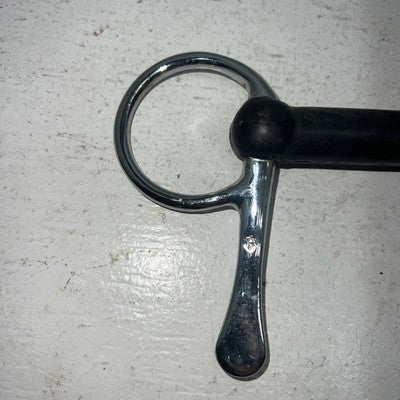 New Weaver 4 1/2” Driving Half Cheek Rubber Pony Bit #25-5330 BB-510