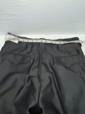 New Vintage Black Circle S Polyester Pants #CP5091 SS-2