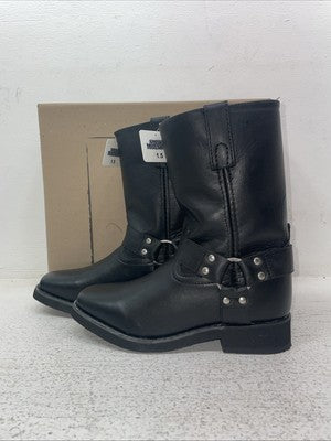 New Kids Black Smoky Mountain Cowboy Boots. 2405 1.5 1 1/2 D. 23-101