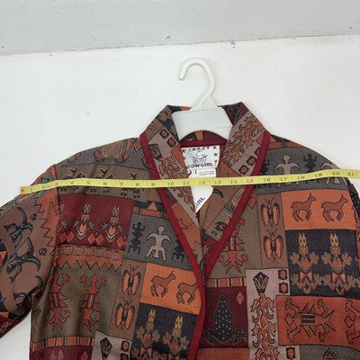 New Crazy Cowgirl Women’s Burnt Orange Large Jacket #CCJ-53 QQ-10