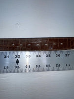 New Brown Genuine Leather Dan Post Tooled 34” Belt #5820 Z-134