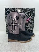 New Kids Purple Blazin Roxx Cowboy Boots. 4451201 3. 23-129