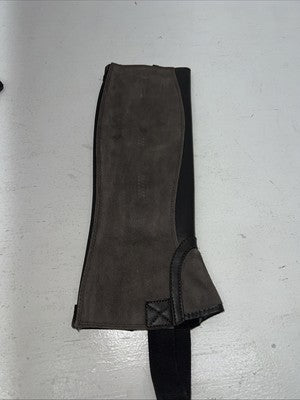 New Ariat Brown Leather Children’s Half Chaps #10004585 D-504
