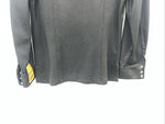 New Men’s Black Lee Button Up Long Sleeve Shirt M #4001 WW-47