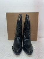 New Kids Black Bronco Cowboy Boots. C 1890 12.5 12 1/2 D. 23-17