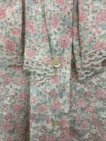 New Women’s Dickson Jenkins Floral Long Sleeve Button Up Size 36 YY-84
