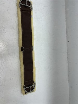 New ABetta Brown Wool Lined Western 27” Cinch #3115828 H-516