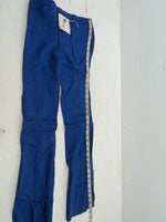 New Vintage Blue Western Girl Polyester Pants #3417 VV-41