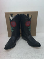 New Youth Black Smoky Mountain Cowboy Boots. 3688 Y 4. 22-114