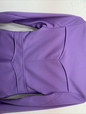 New Women’s Purple Pioneer Wear Long Show Jacket 10 #692 WW-11