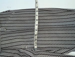 New Vintage Black And White Checkered Panhandle Slim Polyester Pants #8042 SS-53