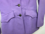New Women’s Purple Pioneer Wear Long Show Jacket 10 #692 WW-11