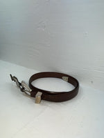 New Brown Genuine Leather Nocona Textured 34” Belt #2410202 Z-162