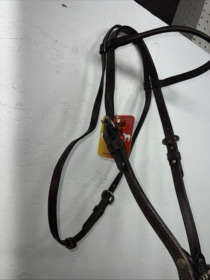 New Royal King Brown Bit Less Bridle #45-296-32-0 W-2