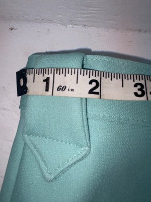 New Vintage Teal Panhandle Slim Polyester Pants #301 VV-85