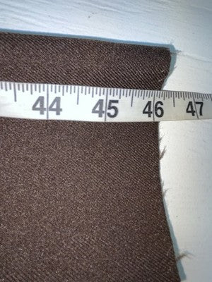 New Vintage Brown H Bar C Polyester Pants #477 3A-38
