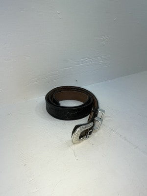 New Black Genuine Leather Nocona Tooled 36” Belt #1510201 Z-164