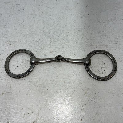 New Winchester O Ring Tooled Smooth Mouth Snaffle LLL-16
