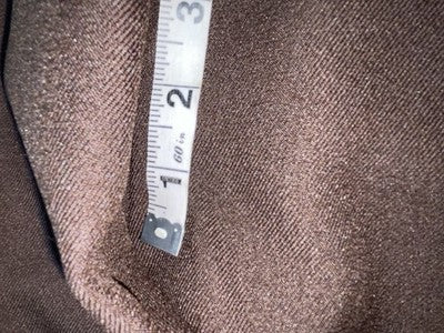 New Vintage Brown H Bar C Polyester Pants #477 3A-38