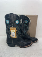 New Youth Black Smoky Mountain Cowboy Boots. 3343 Y 3.5 3 1/2. 22-37