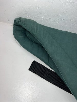 New Tough 1 Green Bareback Pad With Nylon Stirrup Leathers #31-33 MM-603