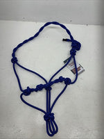 New Tough 1 Blue Knotted Rope Training Halter #50-1090 G-506