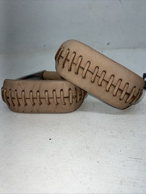 New Tough 1 Silver Aluminum Angled Stirrups 2” #57-9992 FF-11
