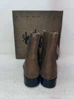 New Kids Brown Lace Up Laredo Cowboy Boots. 28-2005 3 M. 23-162