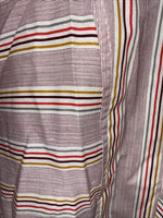 New Men’s Tem Tex Pink Stripe Long Sleeve Pearl Snap 15.5 X 33 Medium AA-91