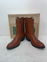 New Kids Brown Texas Brand Cowboy Boots. C 111 3 E E. 22-10