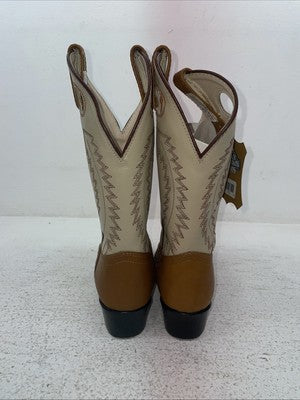 New Kids Brown Smoky Mountian Cowboy Boots. 3906 12.5 12 1/2. 23-25