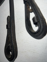 New Imperial Black Saddle Seat Bridle Set With Reins BB-8