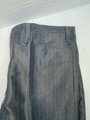 New Vintage Gray Circle S Polyester Pants OO-17