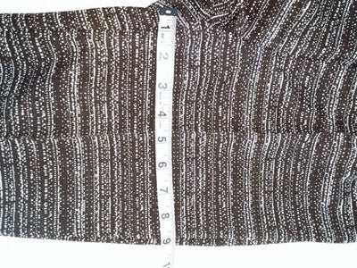 New Vintage Brown Speckled Panhandle Slim Polyester Pants #12406 XX-14