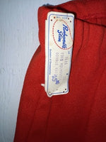 New Vintage Red Panhandle Slim Polyester Pants #1616 ZZ-56