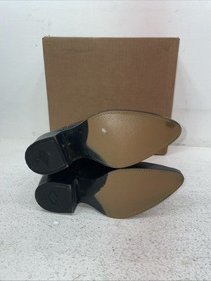 New Kids Black Bronco Cowboy Boots. C 1890 12.5 12 1/2 D. 23-17