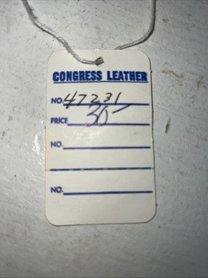 New Congress Leather Brown Fur Hackamore #47231 S-501