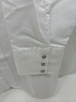 New Men’s Panhandle Slim White Designed Long Sleeve Pearl Snap 19 3XL M-81
