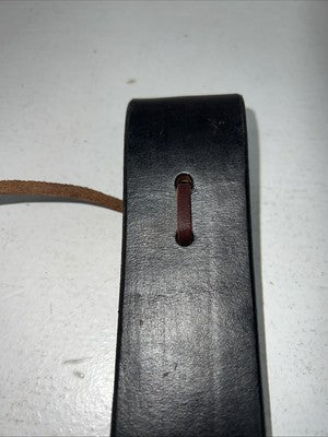 New Black Leather Off Billet EE-32