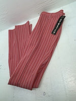 New Vintage Red Checkered Panhandle Slim Polyester Pants #8042 ZZ-70