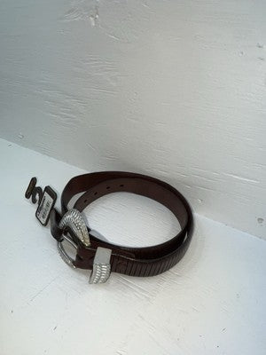 New Brown Genuine Leather Nocona 36” Belt #2410202 Z-127