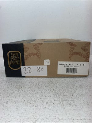 New Youth Brown Lace Up Dan Post Cowboy Boots. C 3143 4.5 4 1/2 D. 22-80