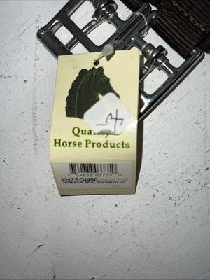 New Brown Quarter Horse Products Foam Non Slip English 50” Girth #HZSGN50 BB-28