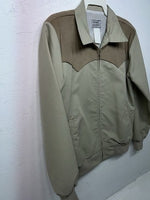 New Men’s HbarC California Ranchwear Tan Jacket Medium Long CC-600