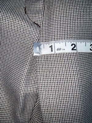 New Vintage Black Speckled Panhandle Slim Polyester Pants #781857 3A-130
