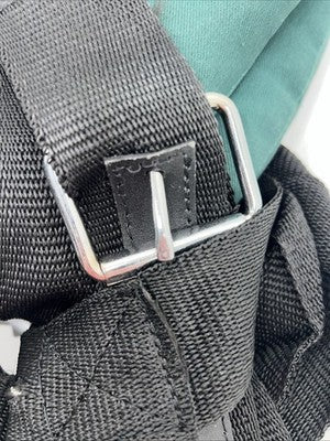 New Tough 1 Green Bareback Pad With Nylon Stirrup Leathers #31-33 MM-603