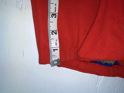 New Vintage Red Panhandle Slim Polyester Pants #1616 ZZ-56