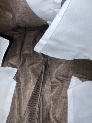 New Vintage Brown Circle S Polyester Pants #CP5091 XX-84