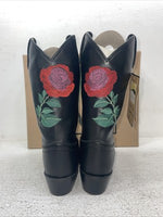 New Youth Black Smoky Mountain Cowboy Boots. 3688 Y 4. 22-114